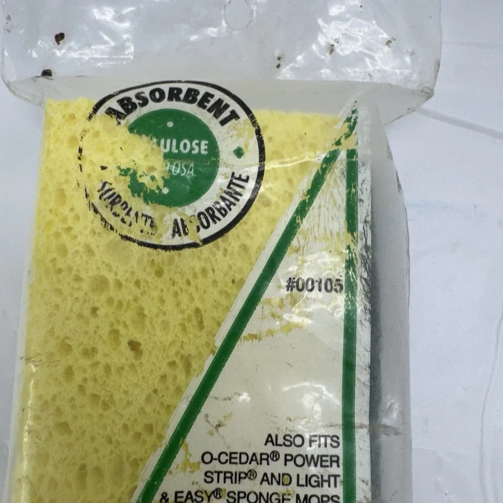 Libman Scrubster Mop Refill Sponge 00105 Made In USA Fits #103 Extra Absorbent‎
